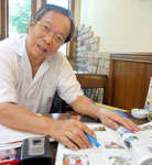 記念誌「傅承」をめくりながら東奔西走の日々をなぞる、香梅（岐阜市）店主・小森文夫氏