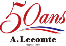 「ルコント」50周年の記念ロゴ