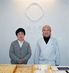 『彩乃菓』をプロデュースする二人。小島淳一さん（写真左）と川上勝弘さん（写真右）