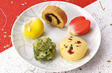 庄田さん提案のクリスマス和菓子