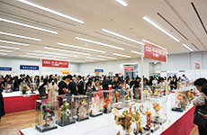 連日賑わいを見せた展示会場