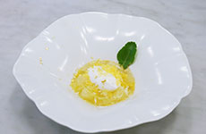 『水晶文旦と金木犀 ココナッツ』制作＝江藤英樹氏