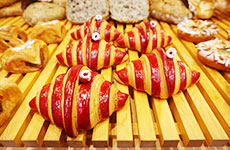 クロワッサン フランボワーズ（講習作品一例）